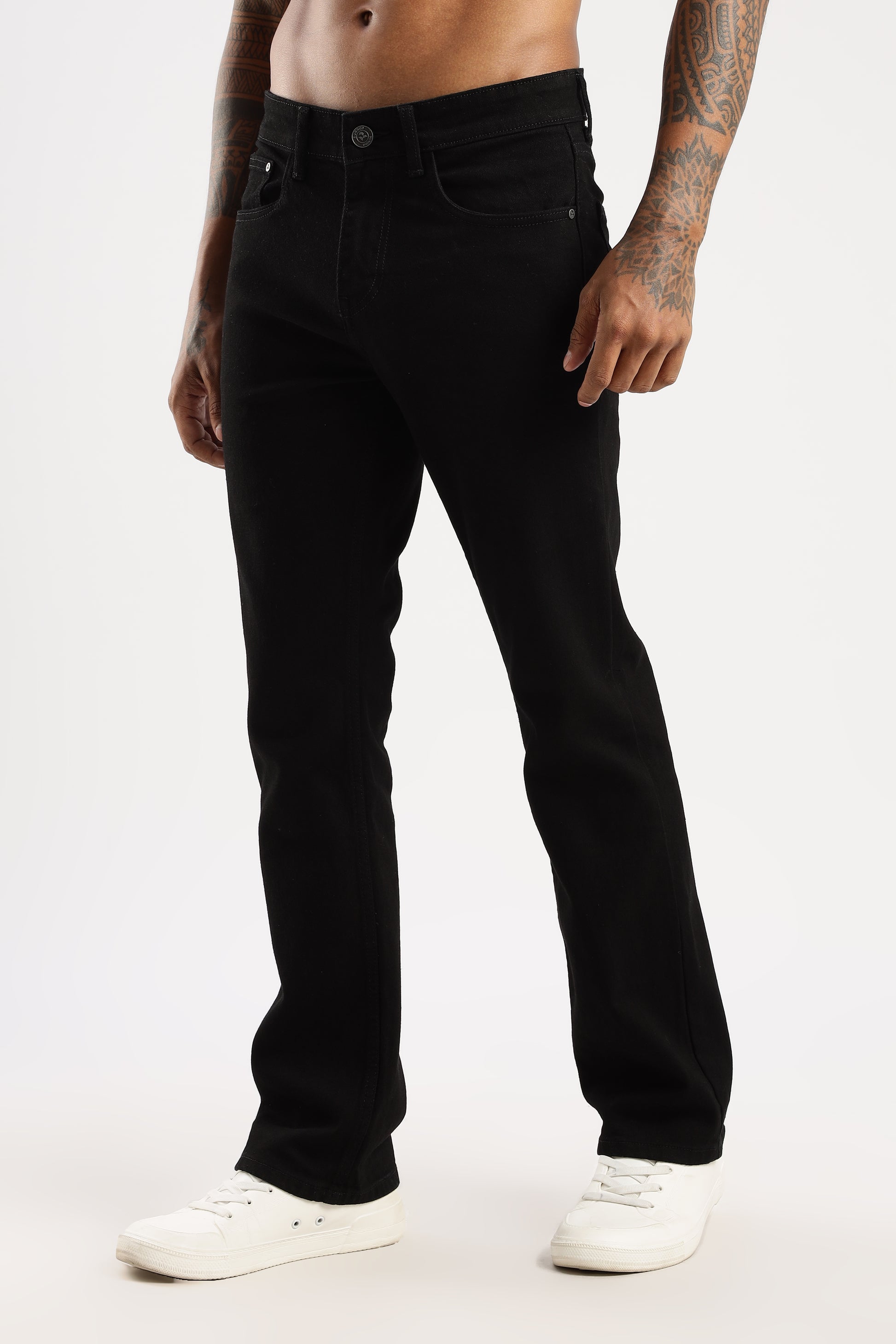 RUGGED bootcut fit jeans in Shadow Trail wash built for comfort and durability